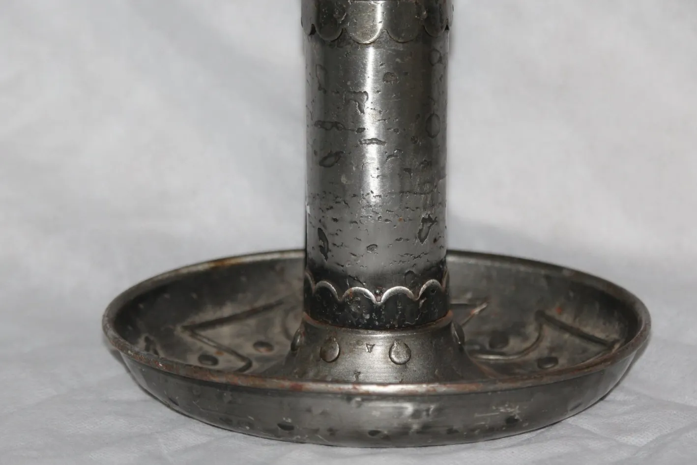 Vintage Kerzenhalter aus Schmiedeeisen
