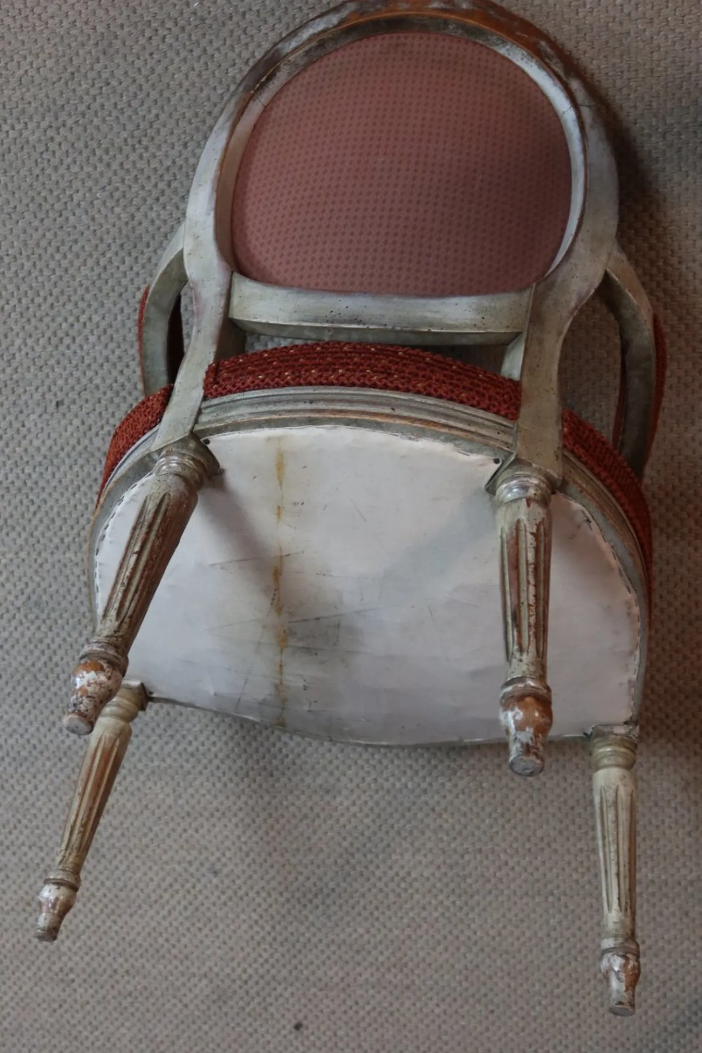 Vintage Louis XVI Sessel, 1950er, 2er Set