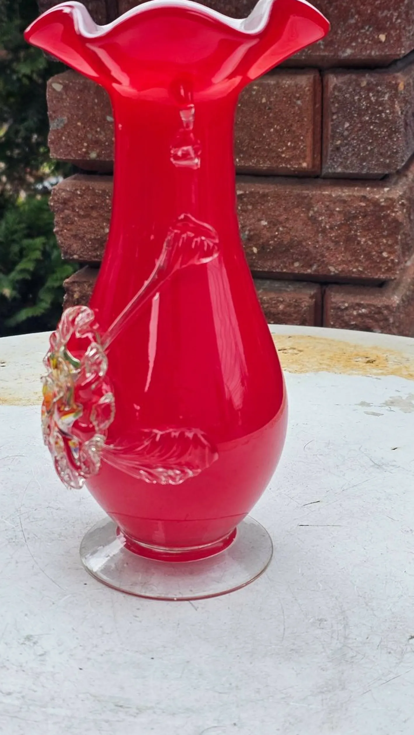 Vintage Murano Vase, 1970er