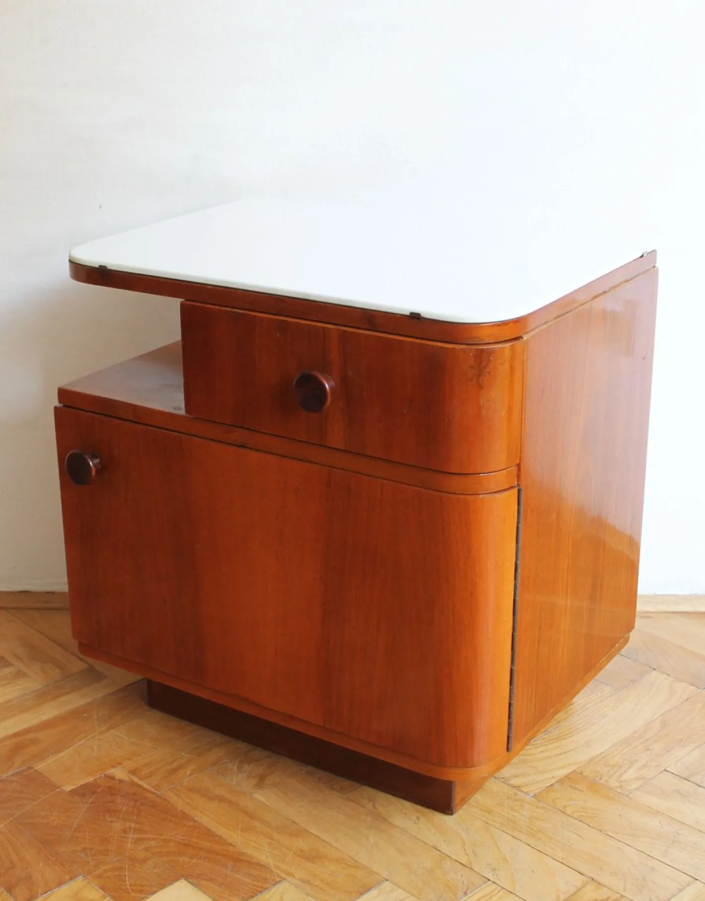Vintage Nachttische, 1950er, 2er Set