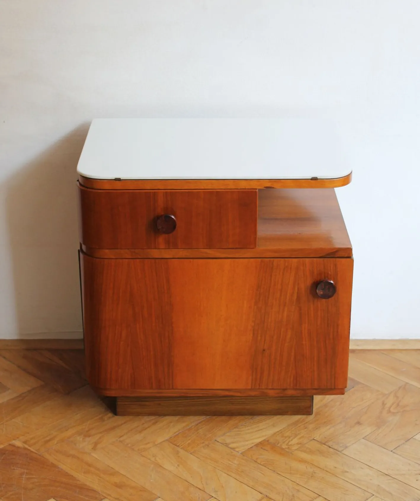 Vintage Nachttische, 1950er, 2er Set
