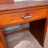 Vintage Schreibtisch aus Holz & Metall