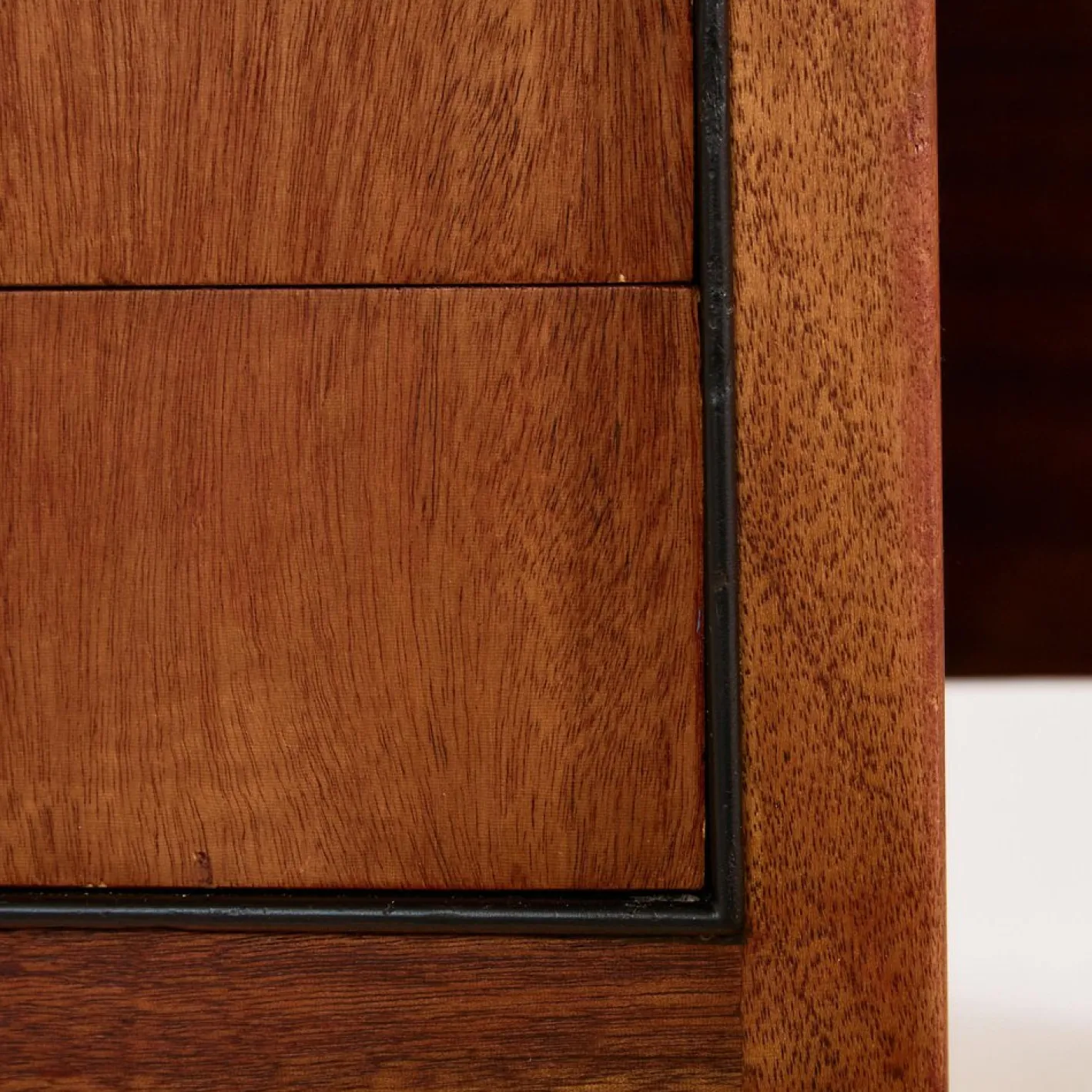 Vintage Schreibtisch aus Teak