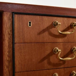Vintage Schreibtisch aus Teak