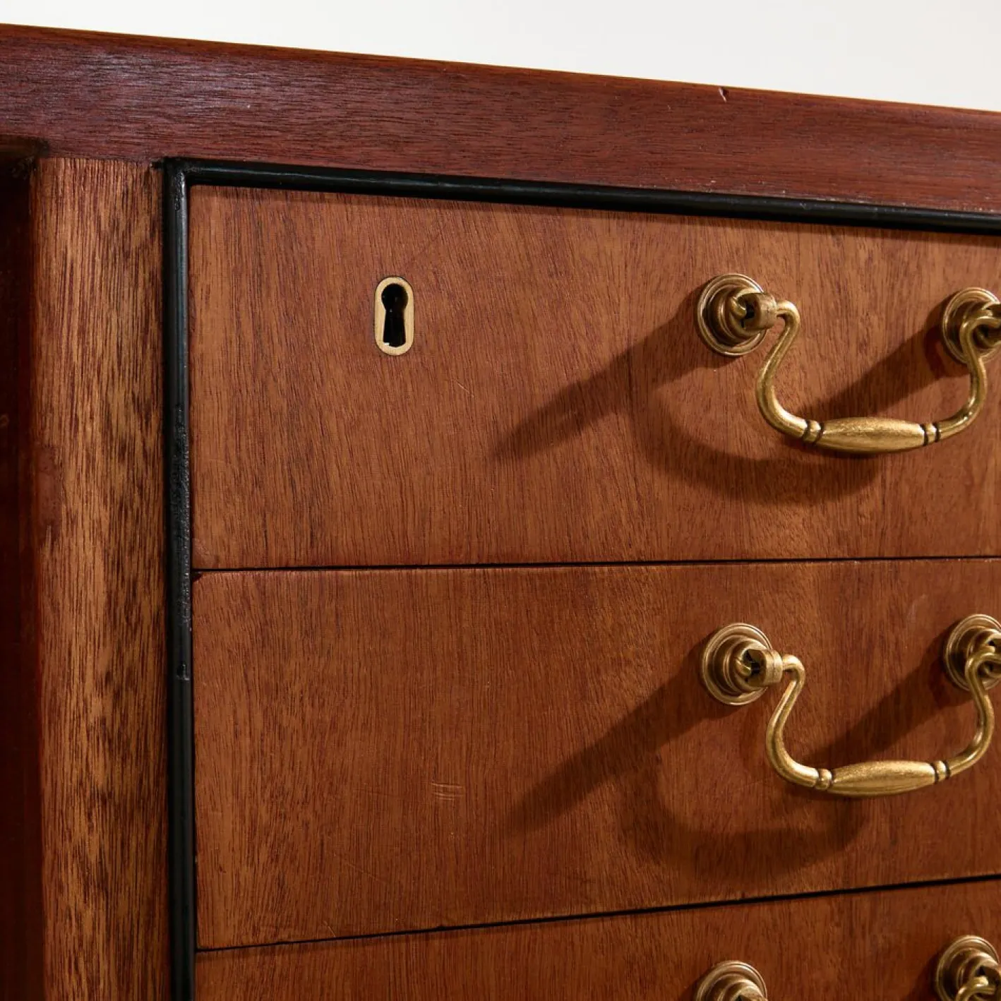Vintage Schreibtisch aus Teak