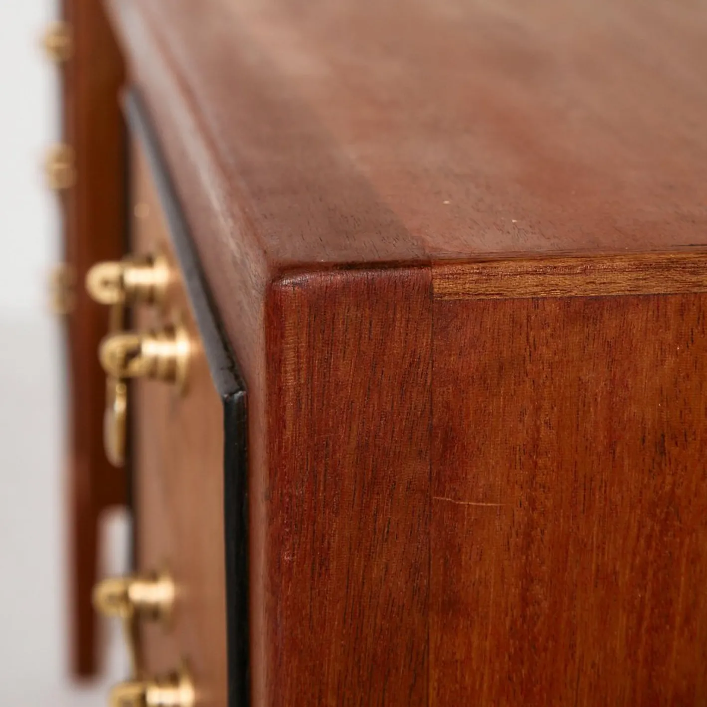 Vintage Schreibtisch aus Teak