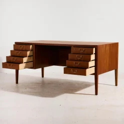 Vintage Schreibtisch aus Teak