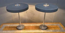 Vintage Schreibtischlampen von Louis Kalff, 1960er, 2er Set