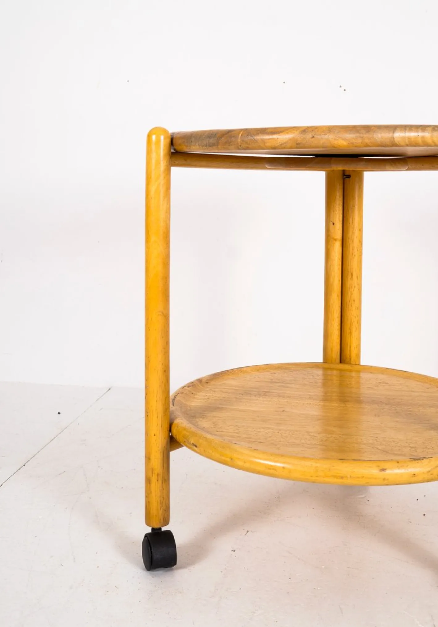 Vintage Servierwagen aus Holz