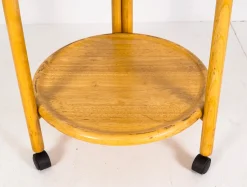 Vintage Servierwagen aus Holz