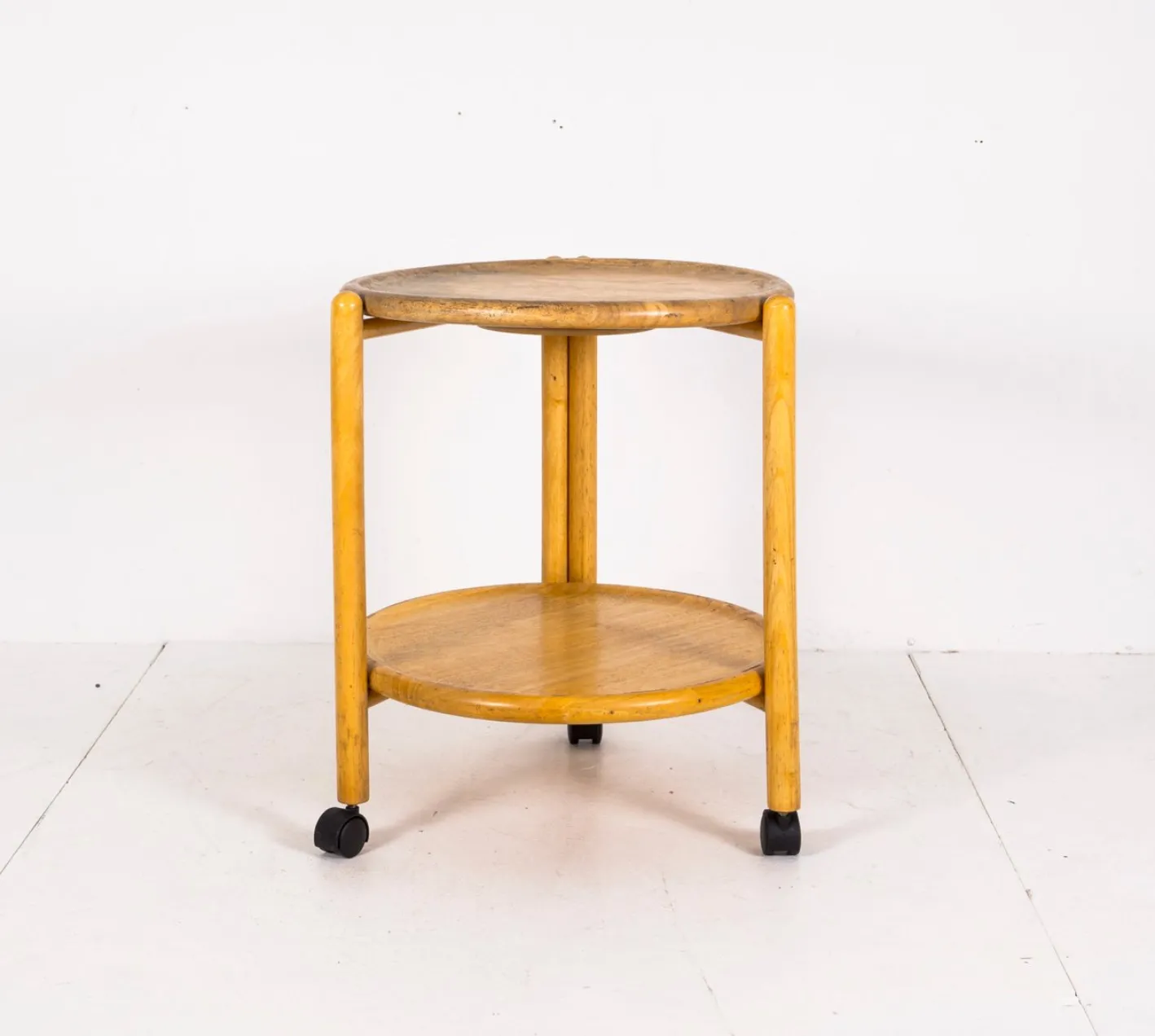 Vintage Servierwagen aus Holz