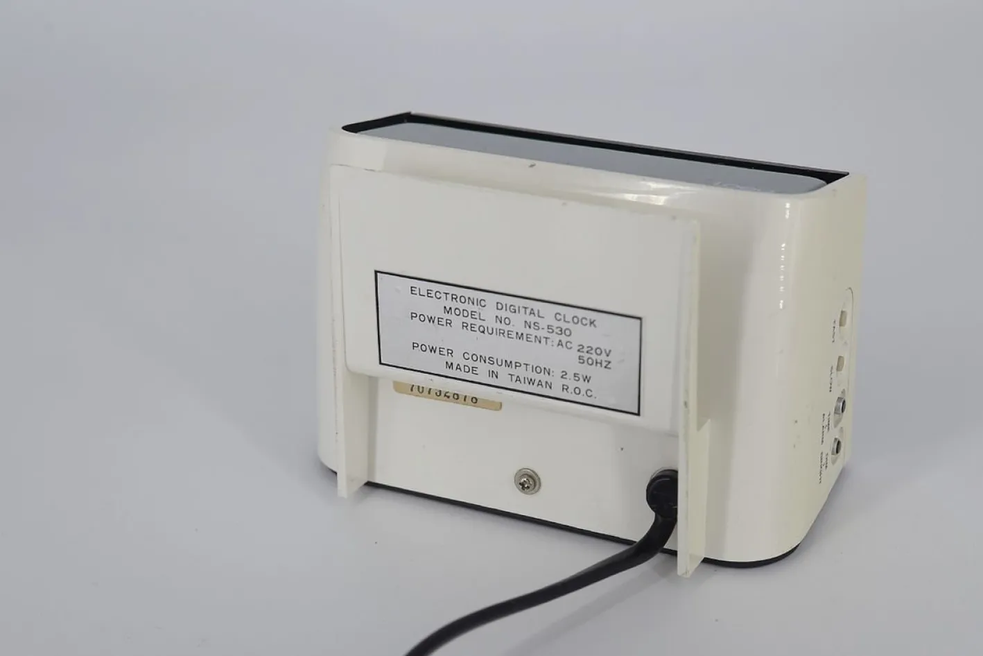 Vintage Space Age Digitaler Wecker, 1970er