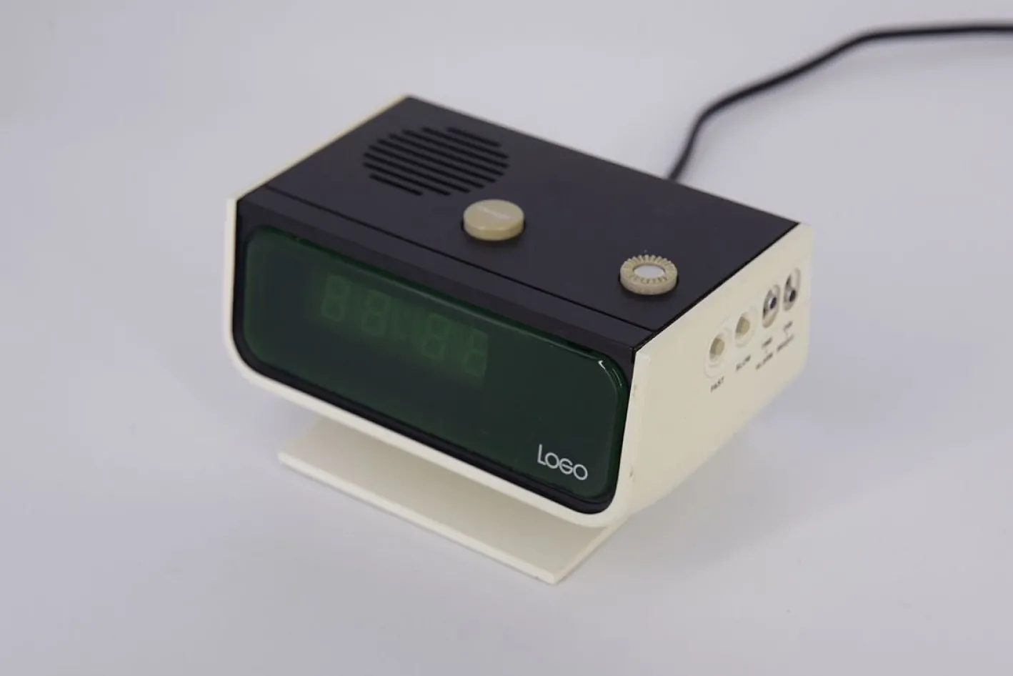 Vintage Space Age Digitaler Wecker, 1970er