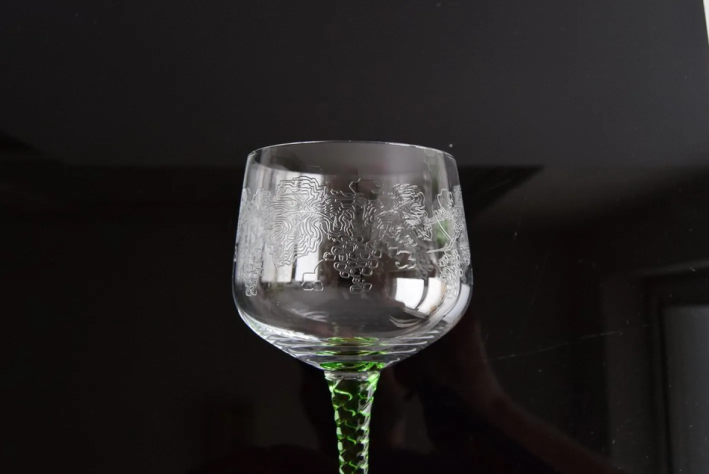 Vintage Stielgläser, 1960er, 6er Set