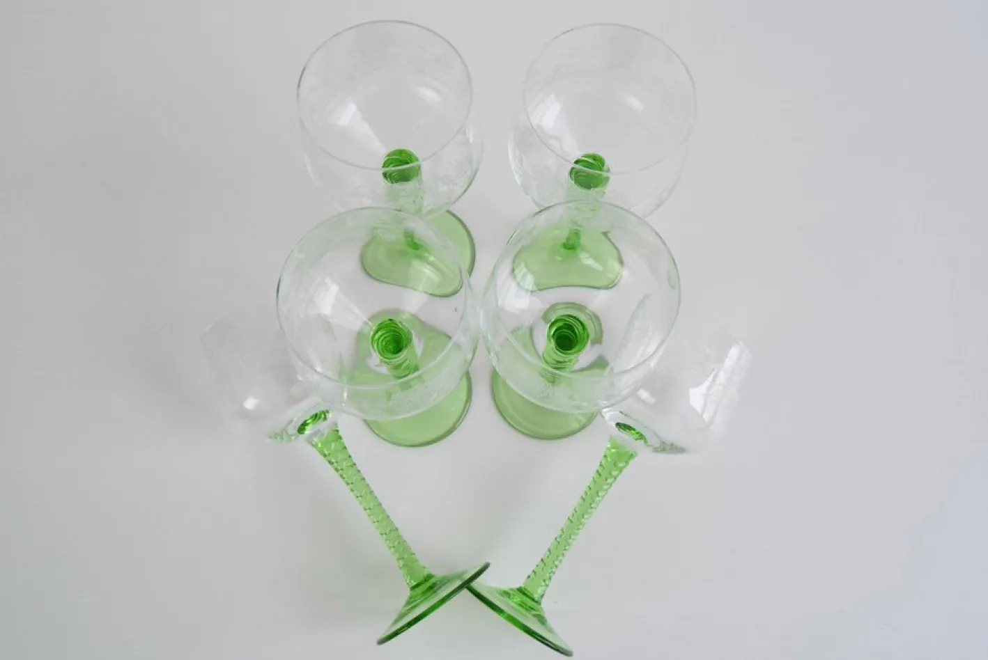 Vintage Stielgläser, 1960er, 6er Set