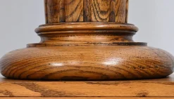 Vintage Säule aus Eiche, 1900