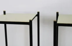 Vintage Säule aus Messing & Metall, 1970er