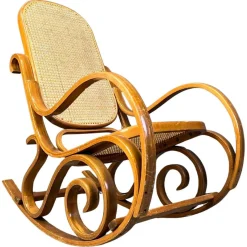 Vintage Thonet Schaukelstühle, 1960er