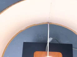 Vintage Tischlampe aus Teak, 1970er