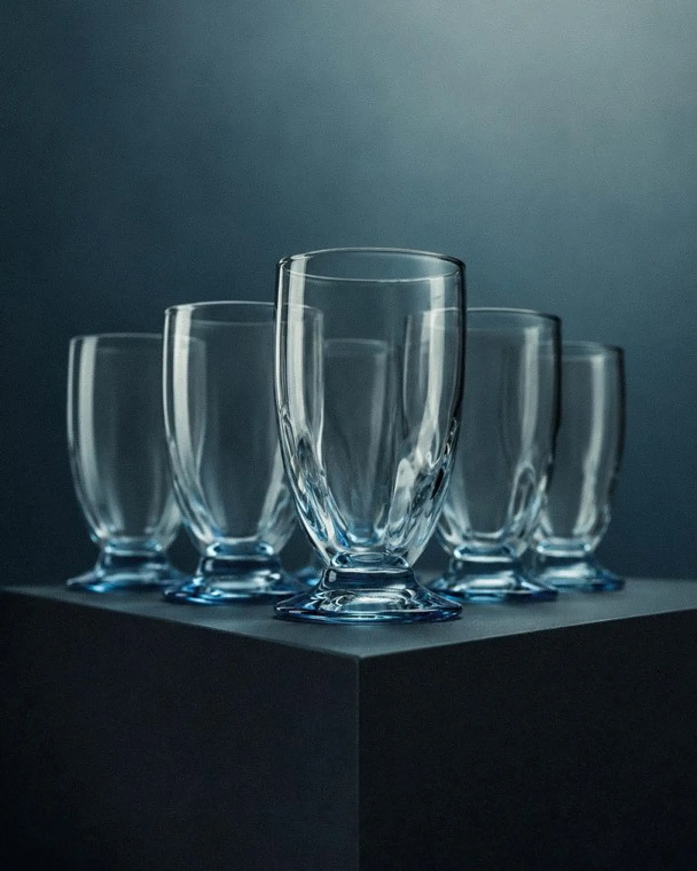 Vintage Trinkgläser, 1980er, 6er Set