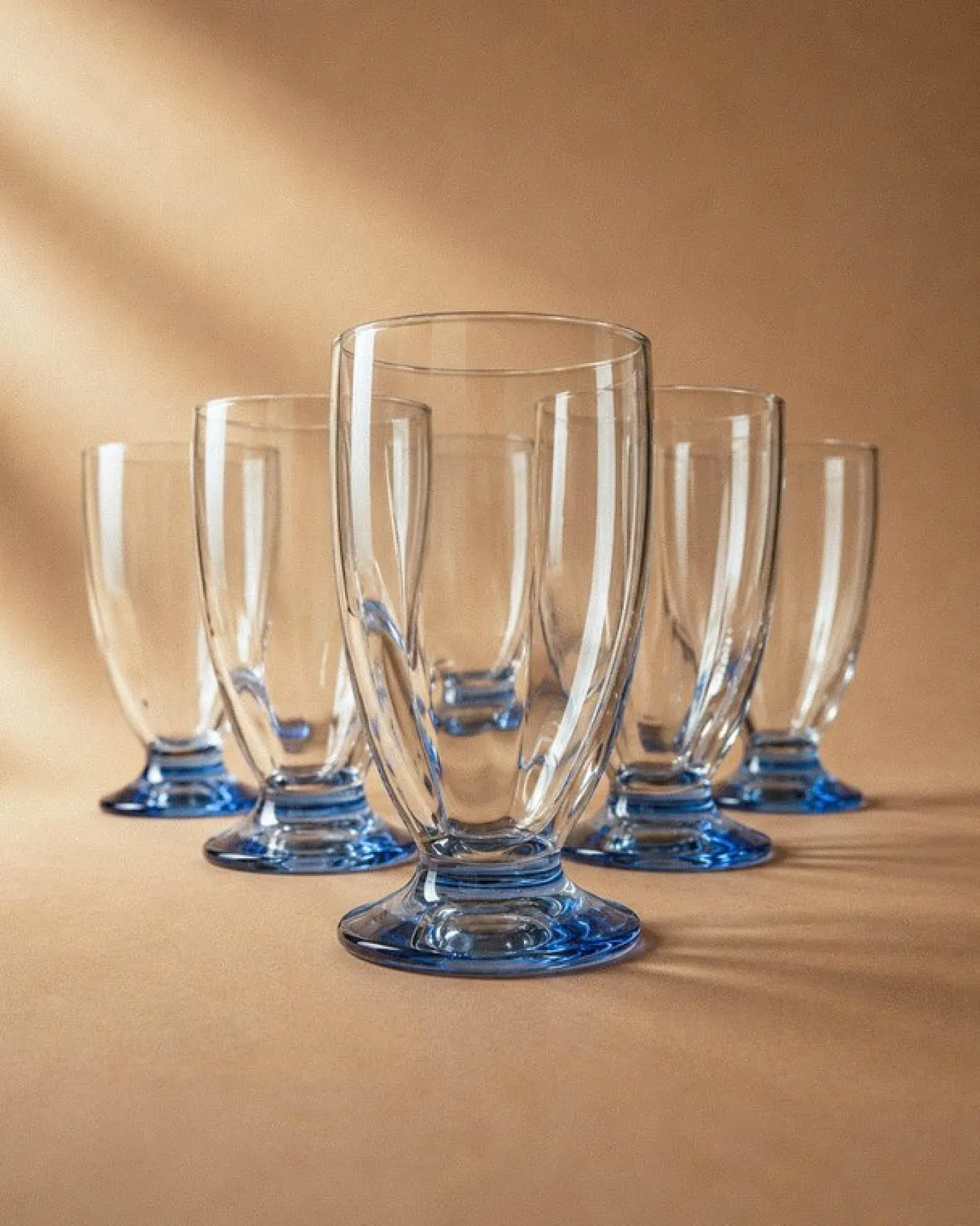 Vintage Trinkgläser, 1980er, 6er Set