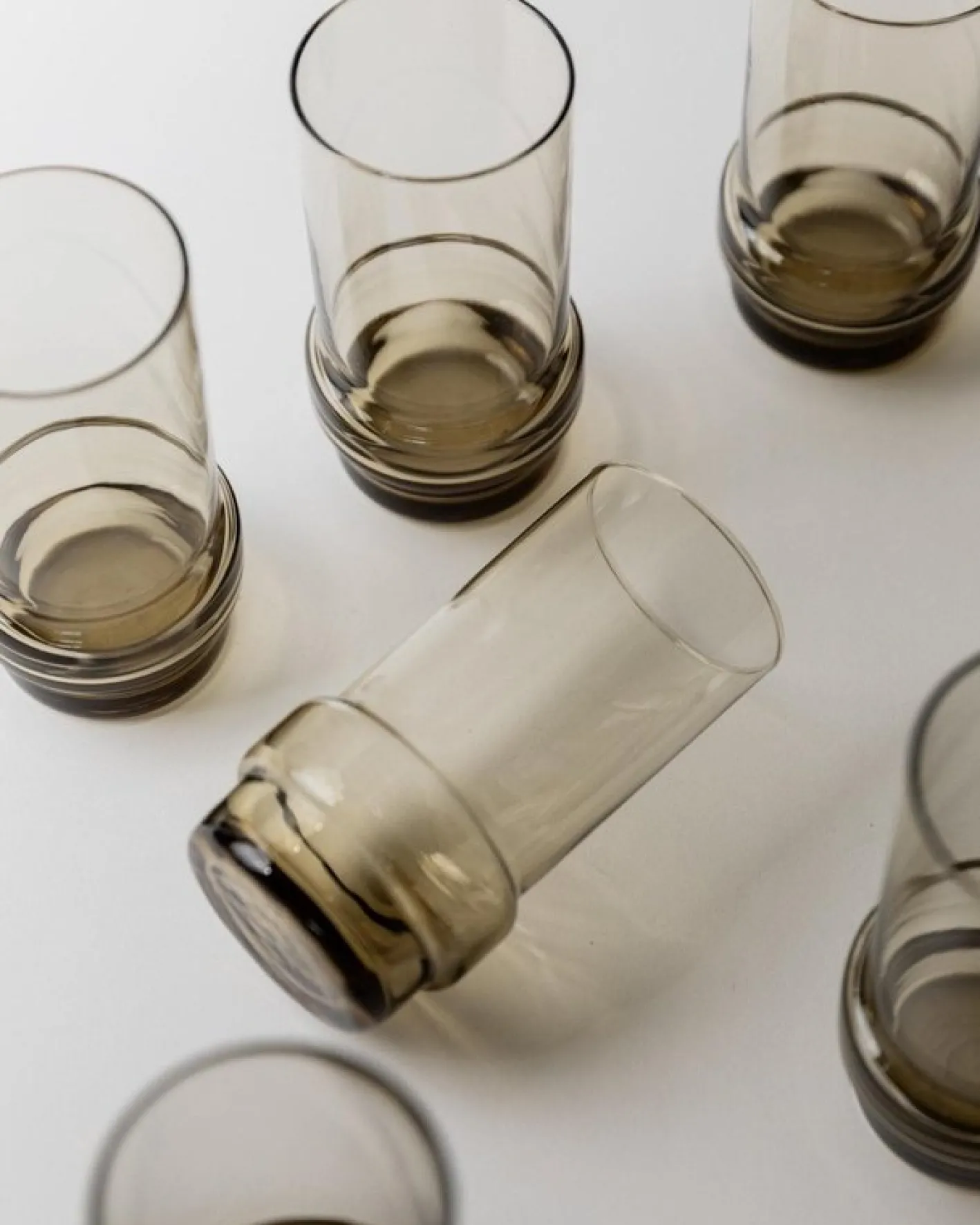 Vintage Trinkgläser, 1970er, 6er Set