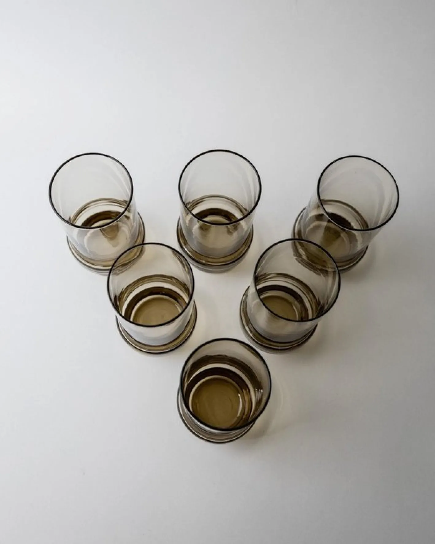 Vintage Trinkgläser, 1970er, 6er Set