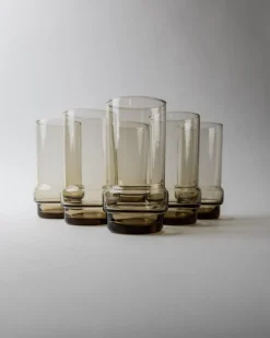 Vintage Trinkgläser, 1970er, 6er Set