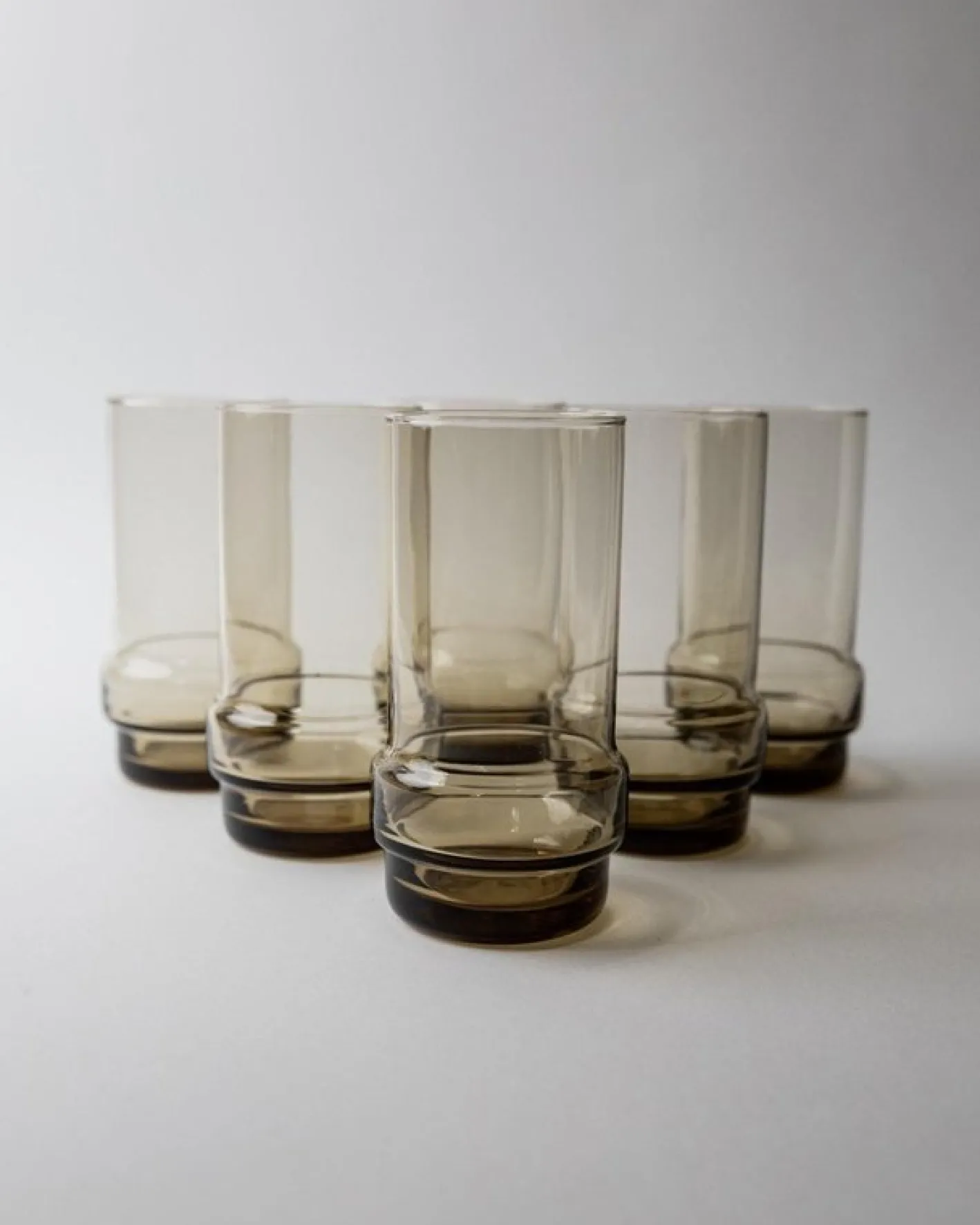 Vintage Trinkgläser, 1970er, 6er Set