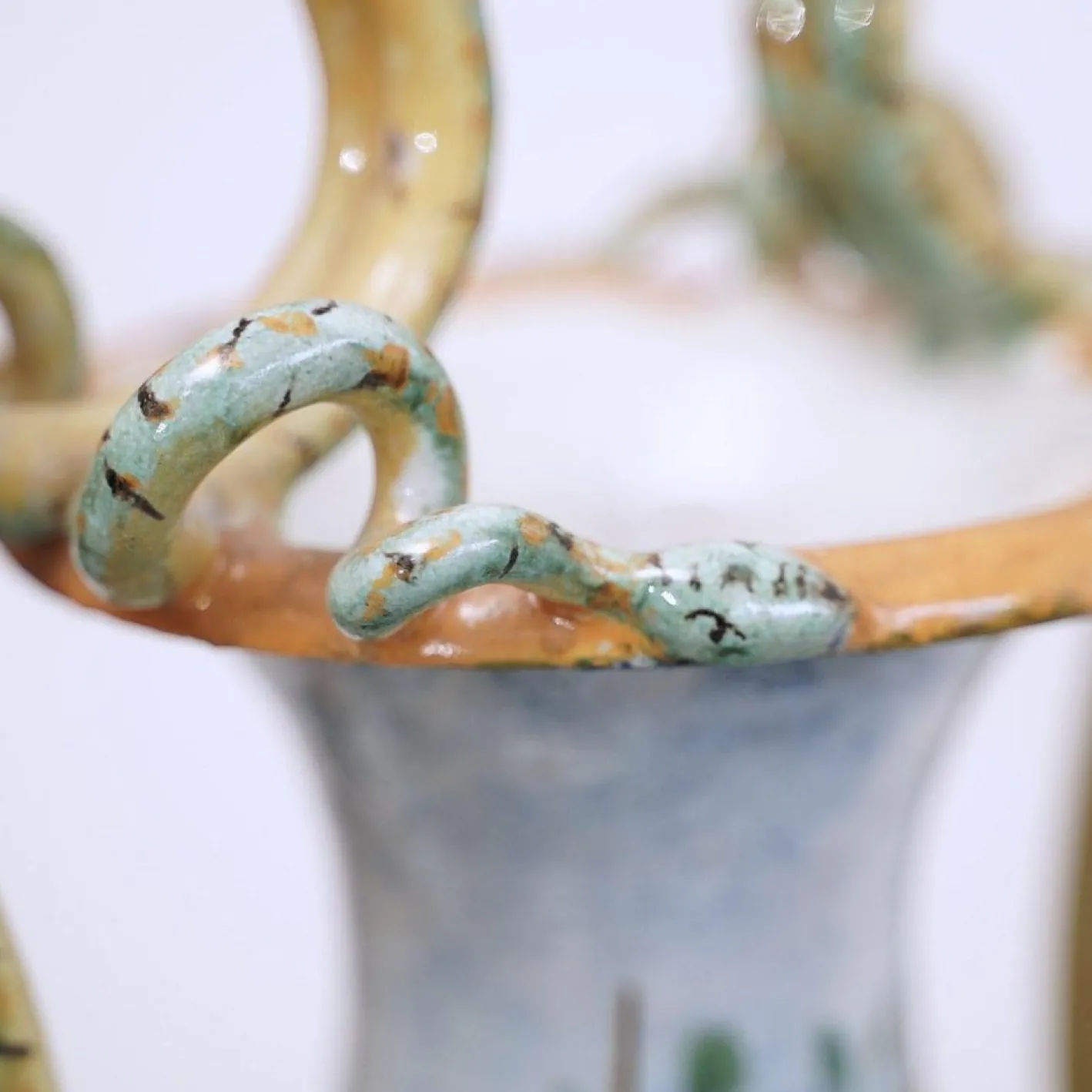 Vintage Vase aus Keramik