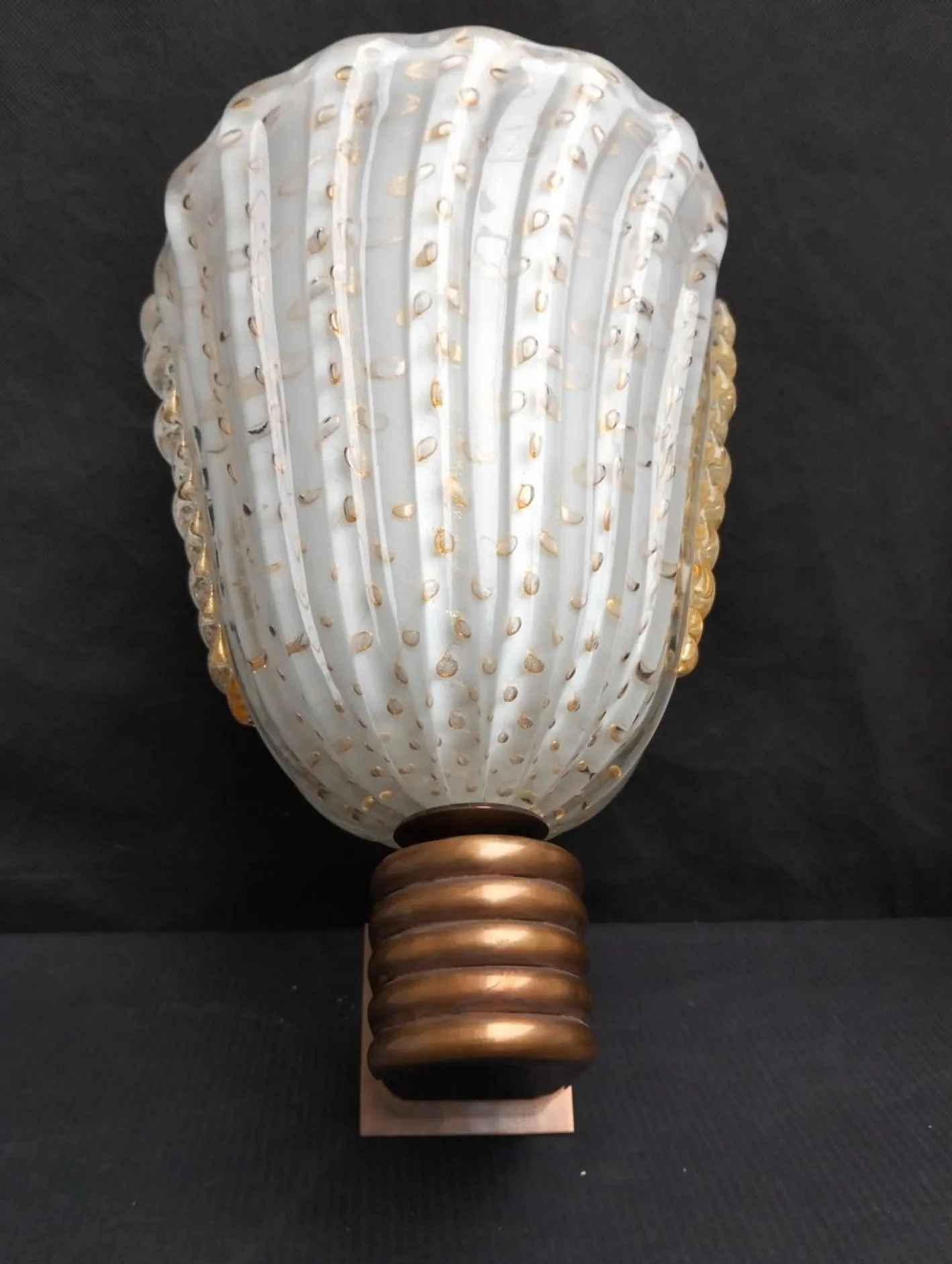 Vintage Wandlampen aus Murano Glas, 1980er, 2er Set