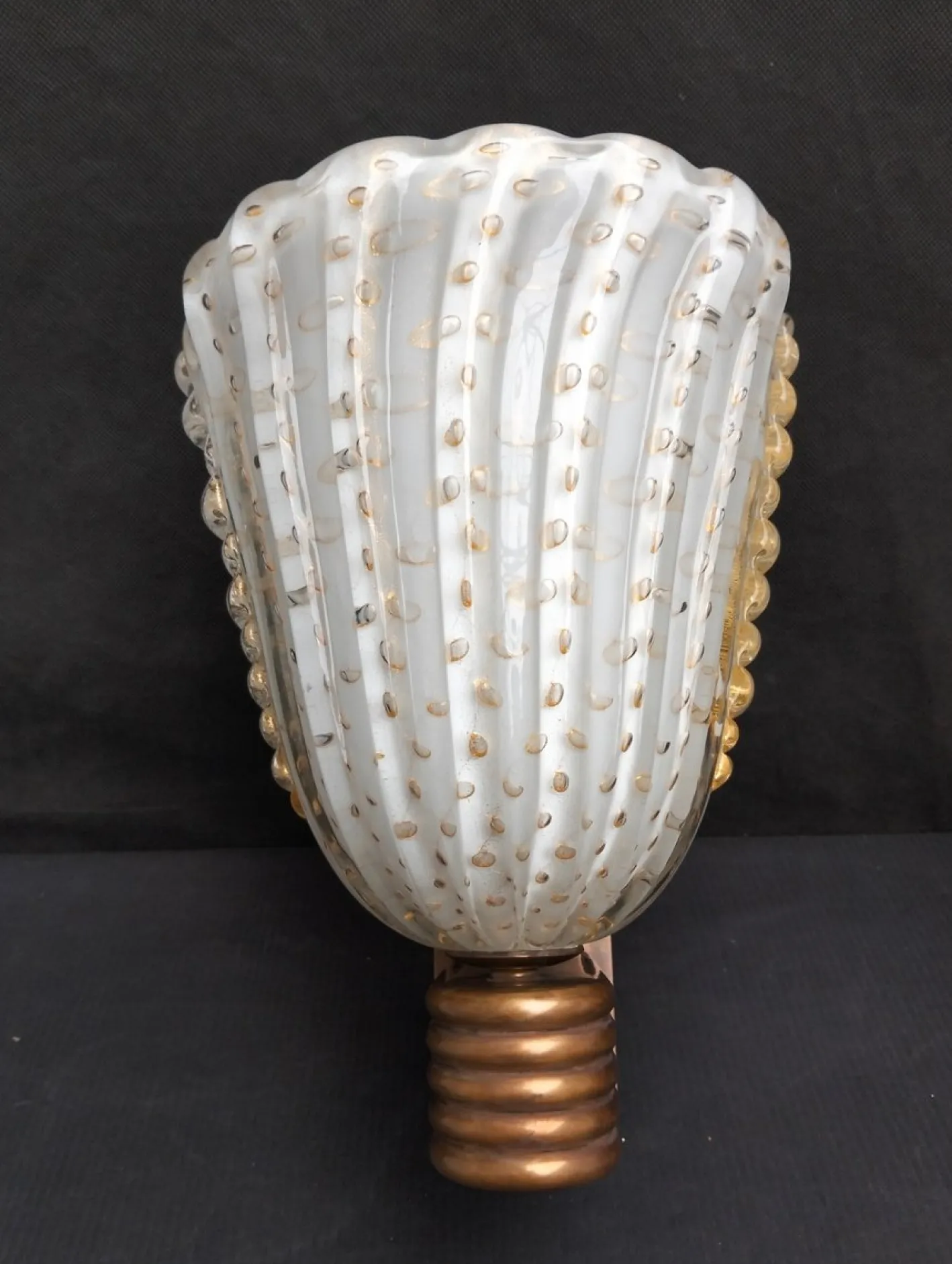 Vintage Wandlampen aus Murano Glas, 1980er, 2er Set