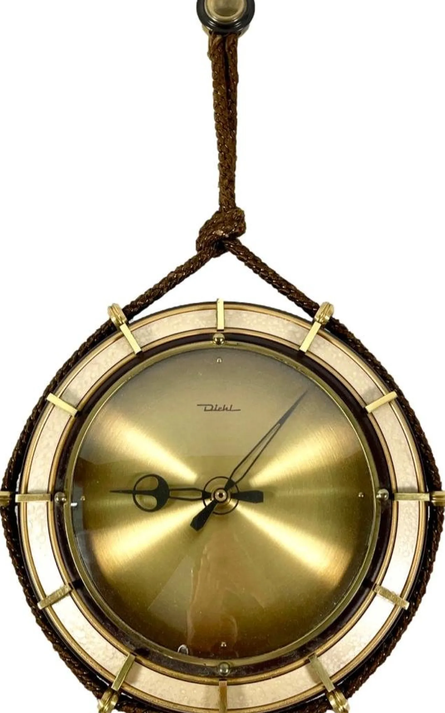 Vintage Wanduhr von Diehl, 1940er