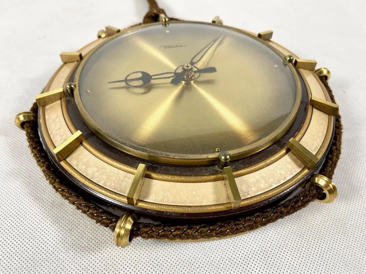 Vintage Wanduhr von Diehl, 1940er