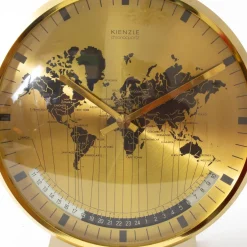 Vintage Weltzeituhr von Kienzle International, 1980er