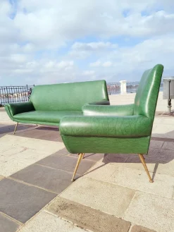 Vintage Wohnzimmergarnitur von Gigi Root für Minotti, 1965, 3er Set