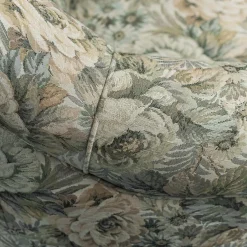 Vintage Zwei-Sitzer Sofa mit Blumenmuster, 1950er