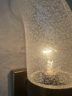 Wandleuchte aus Muranoglas von Aldo Nason für Mazzega, Italy, 1970er