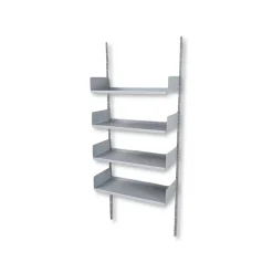 606 Wandregal aus Aluminium von Dieter Rams für Vitsoe