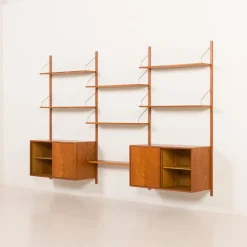 Wandregal aus Teak von Thygesen & Sørensen für HG Furniture, 1960er