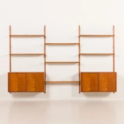 Wandregal aus Teak von Thygesen & Sørensen für HG Furniture, 1960er