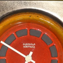 Wanduhr Keramik Boutique Uhr von Kienzle International, 1970er