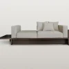 Weißer Beton & Räuchereiche von Chaplin Sofa