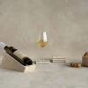 Weinständer aus Travertin von Kiwano Concept