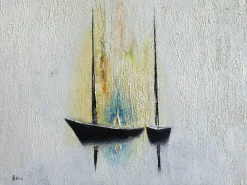 Where Light Rests, Ölgemälde, gerahmt