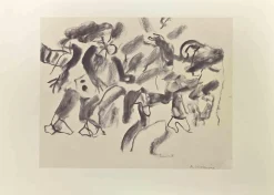 Willem De Kooning, Ohne Titel, 1985, Offset-Lithographie