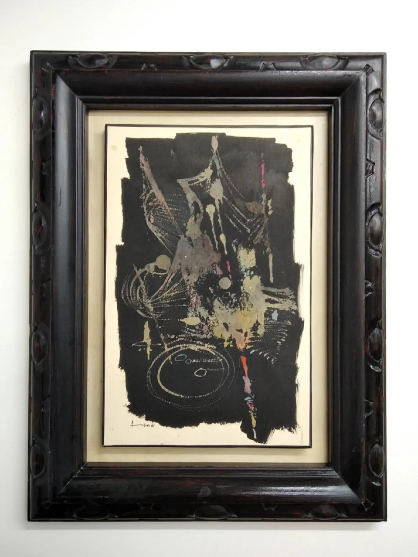 Will Faber, Ohne Titel, 1961, Mixed Media