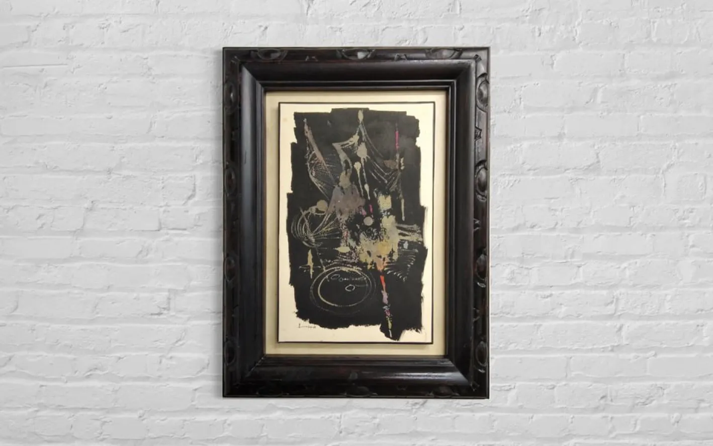 Will Faber, Ohne Titel, 1961, Mixed Media