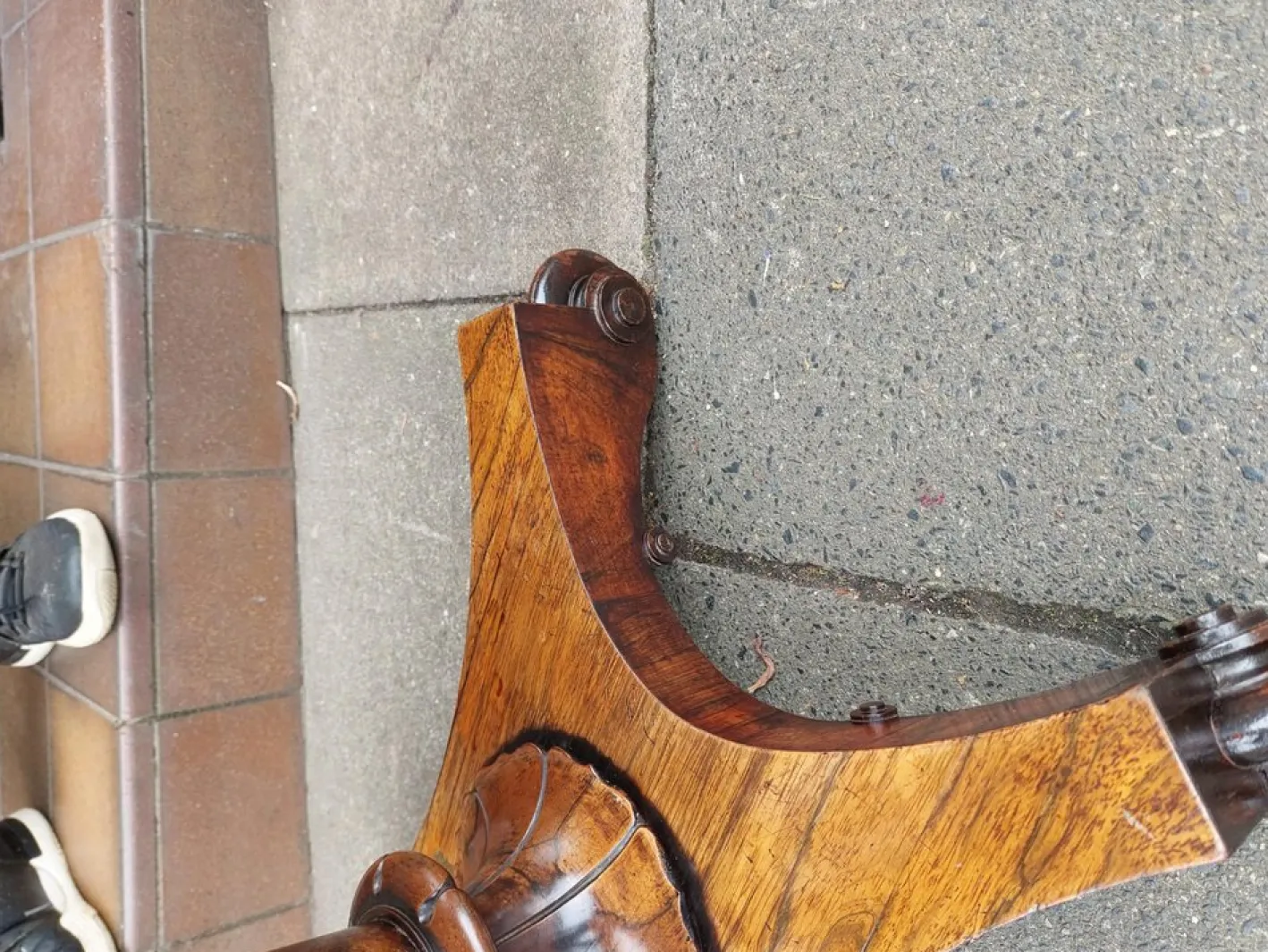 William IV Palisander Kartentisch
