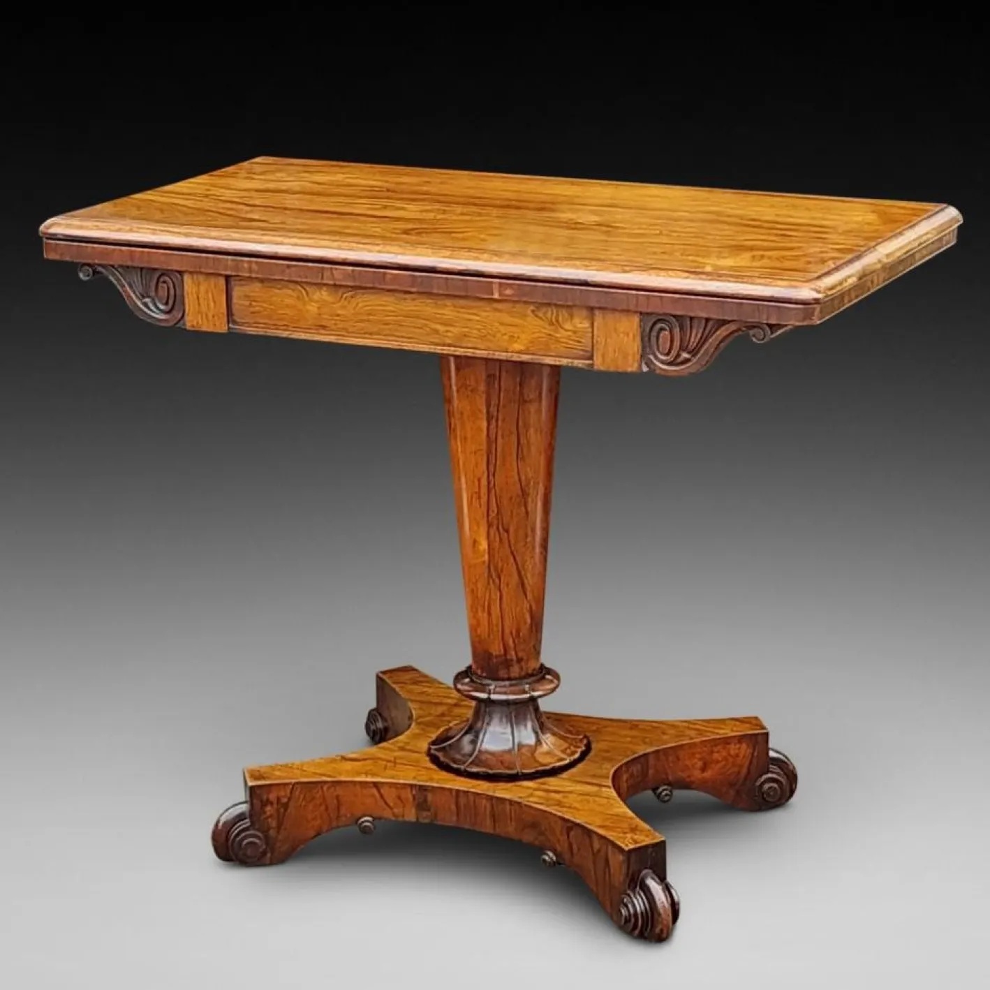 William IV Palisander Kartentisch